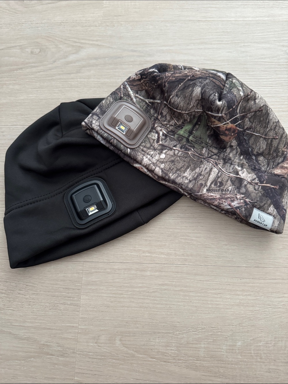 Black LED Beanie Hat - Hands-Free Light